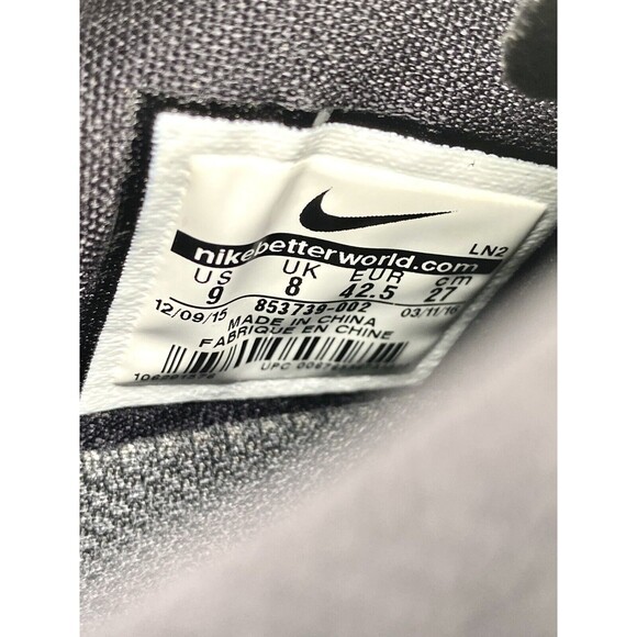 Nike Men’s Air Zoom Attack Black Grey Spike Golf Sneakers 853739-002 Size 9 - Picture 12 of 12